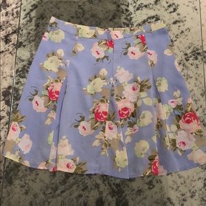 Re:named Floral Skater Skirt